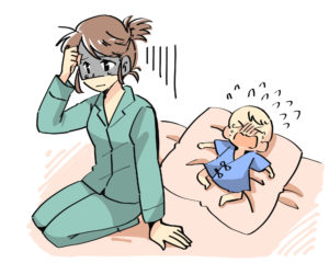 赤ちゃんの寝ぐずりの原因と対策を解説！うまく付き合ってストレス緩和！