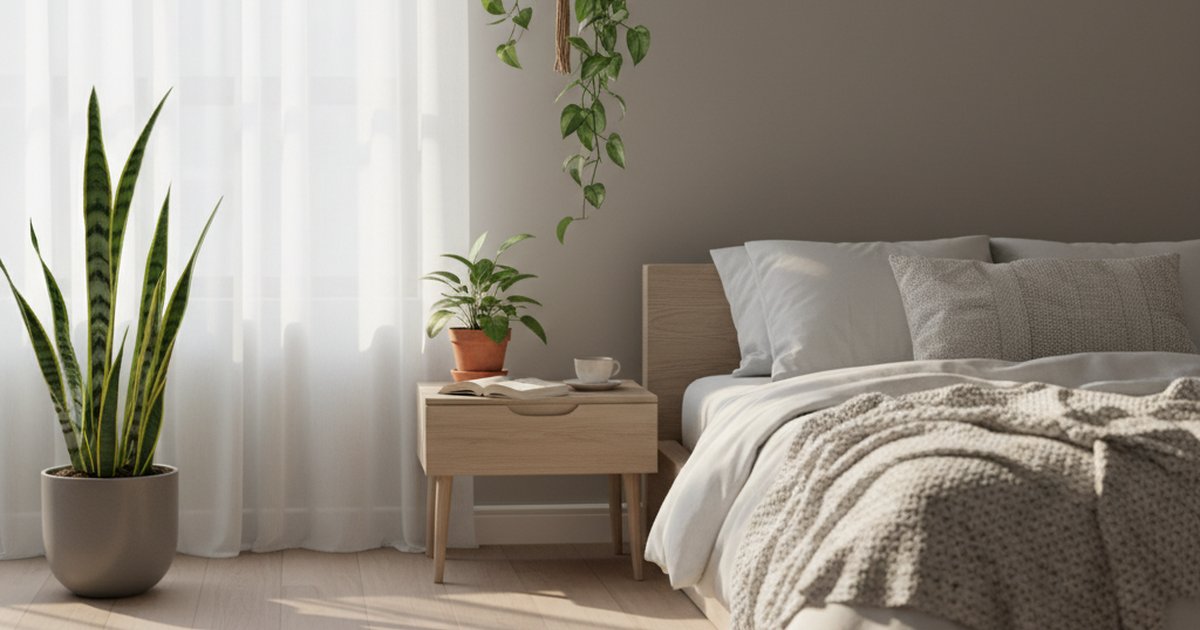 寝室に観葉植物を置くと睡眠は変わる?快眠を後押しする選び方と置き方
