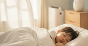 子どもの花粉症で夜の咳がひどい｜寝る前・寝室でできる対策と受診の目安